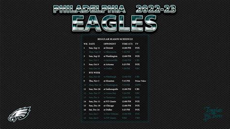eagles game sunday 2023